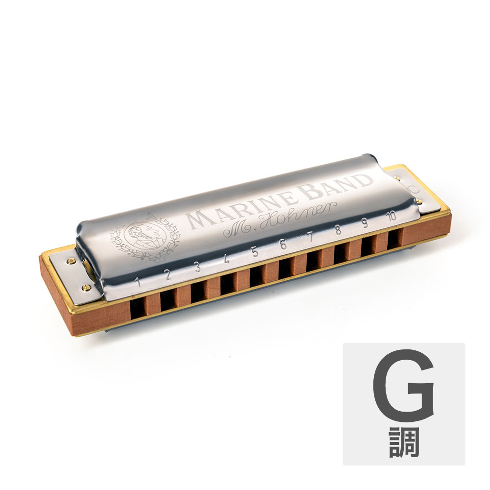 HOHNER ホーナー Marine Band 1896/20P G 10ホールハーモニカ ブルースハープ