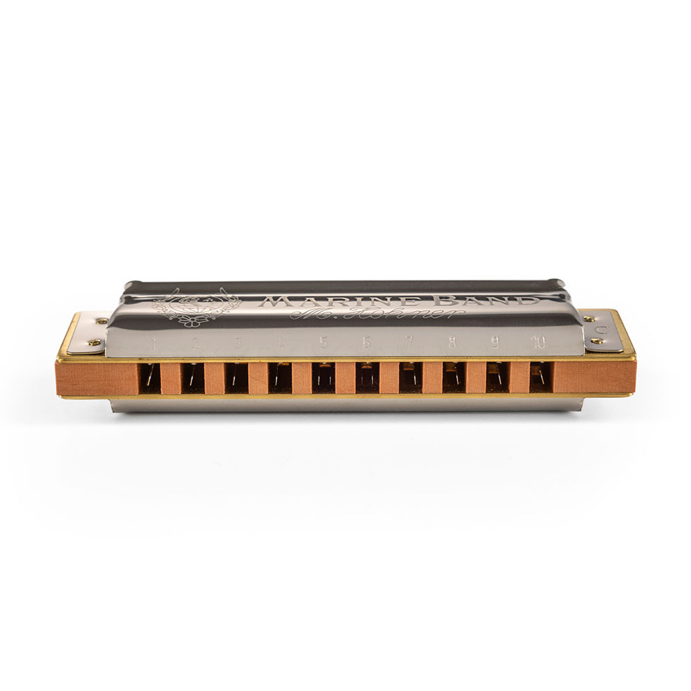 HOHNER ホーナー Marine Band 1896/20P Eマイナー 10ホールハーモニカ ブルースハープ フロント画像