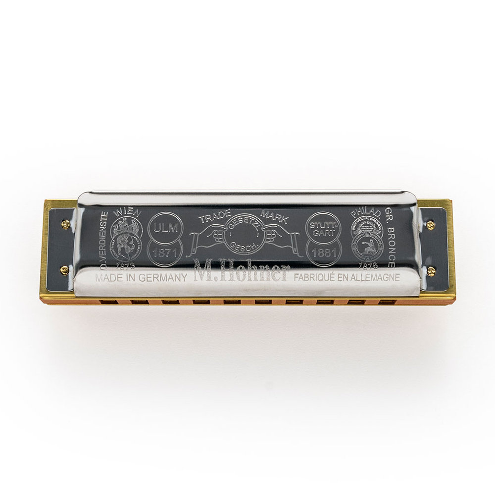 HOHNER ホーナー Marine Band 1896/20P Eマイナー 10ホールハーモニカ ブルースハープ ボトム画像