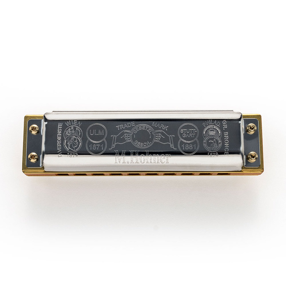 HOHNER ホーナー Marine Band Deluxe 2005P D♭ 10ホールハーモニカ ブルースハープ ボトム画像
