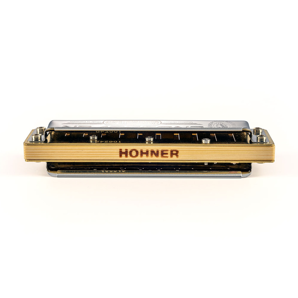 HOHNER ホーナー Marine Band Crossover 2009P C 10ホールハーモニカ ブルースハープ リア画像