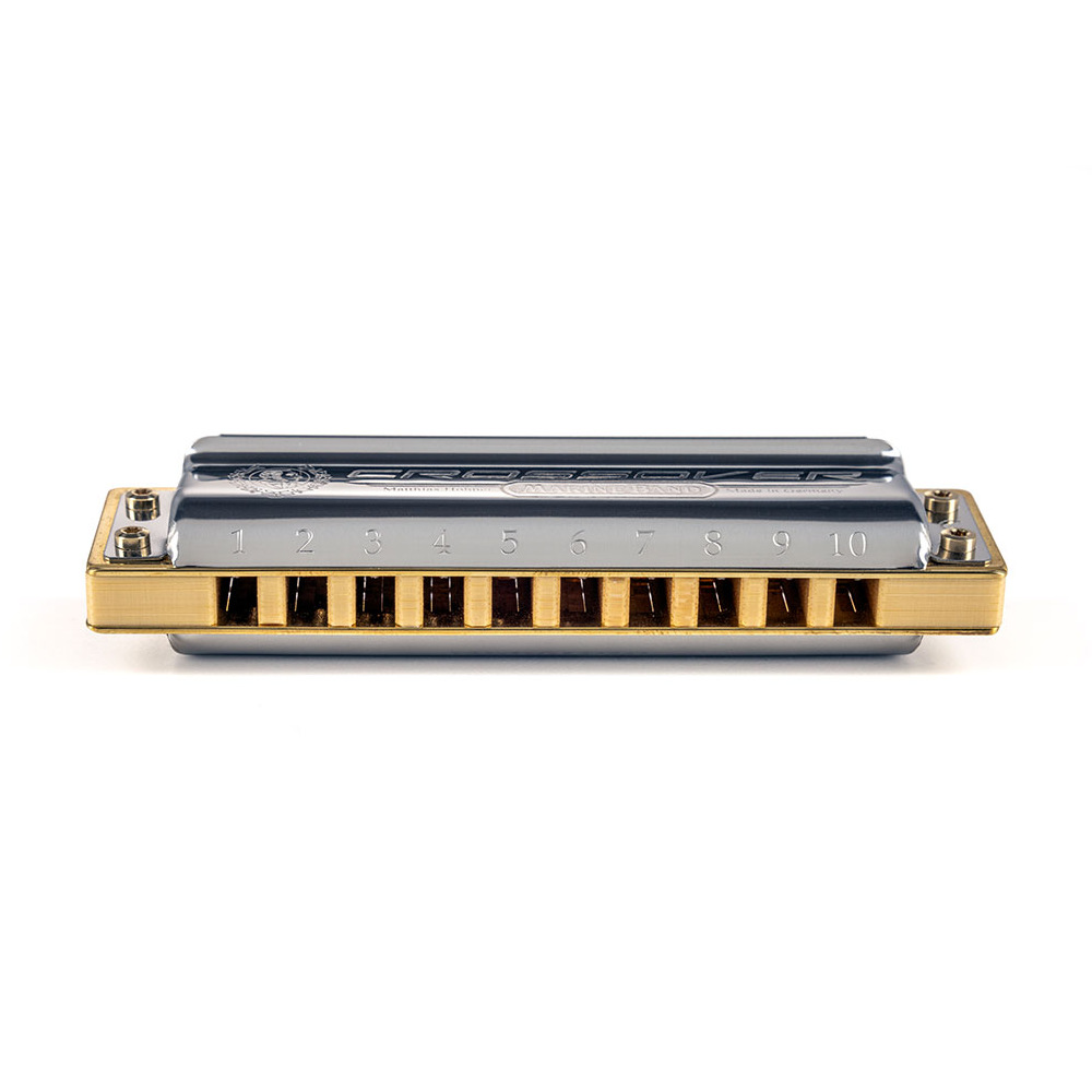 HOHNER ホーナー Marine Band Crossover 2009P A♭ 10ホールハーモニカ ブルースハープ フロント画像