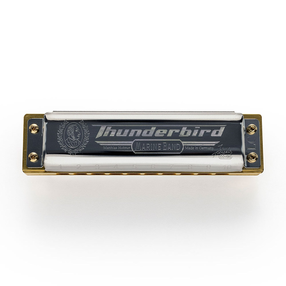 HOHNER ホーナー Marine Band Thunderbird 2011P Low-E♭ 10ホールハーモニカ ブルースハープ トップ画像
