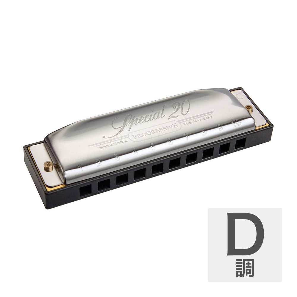 HOHNER ホーナー Special 20 560/20P D 10ホールハーモニカ ブルースハープ