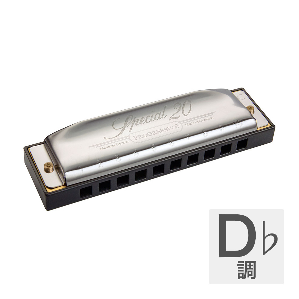 HOHNER ホーナー Special 20 560/20P D♭ 10ホールハーモニカ ブルースハープ