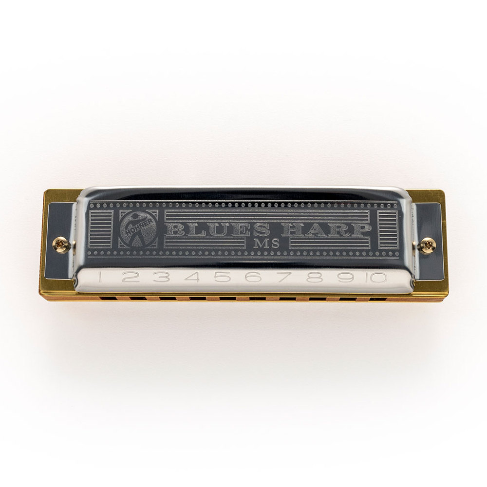 HOHNER ホーナー Blues Harp 532/20P B 10ホールハーモニカ ブルースハープ トップ画像