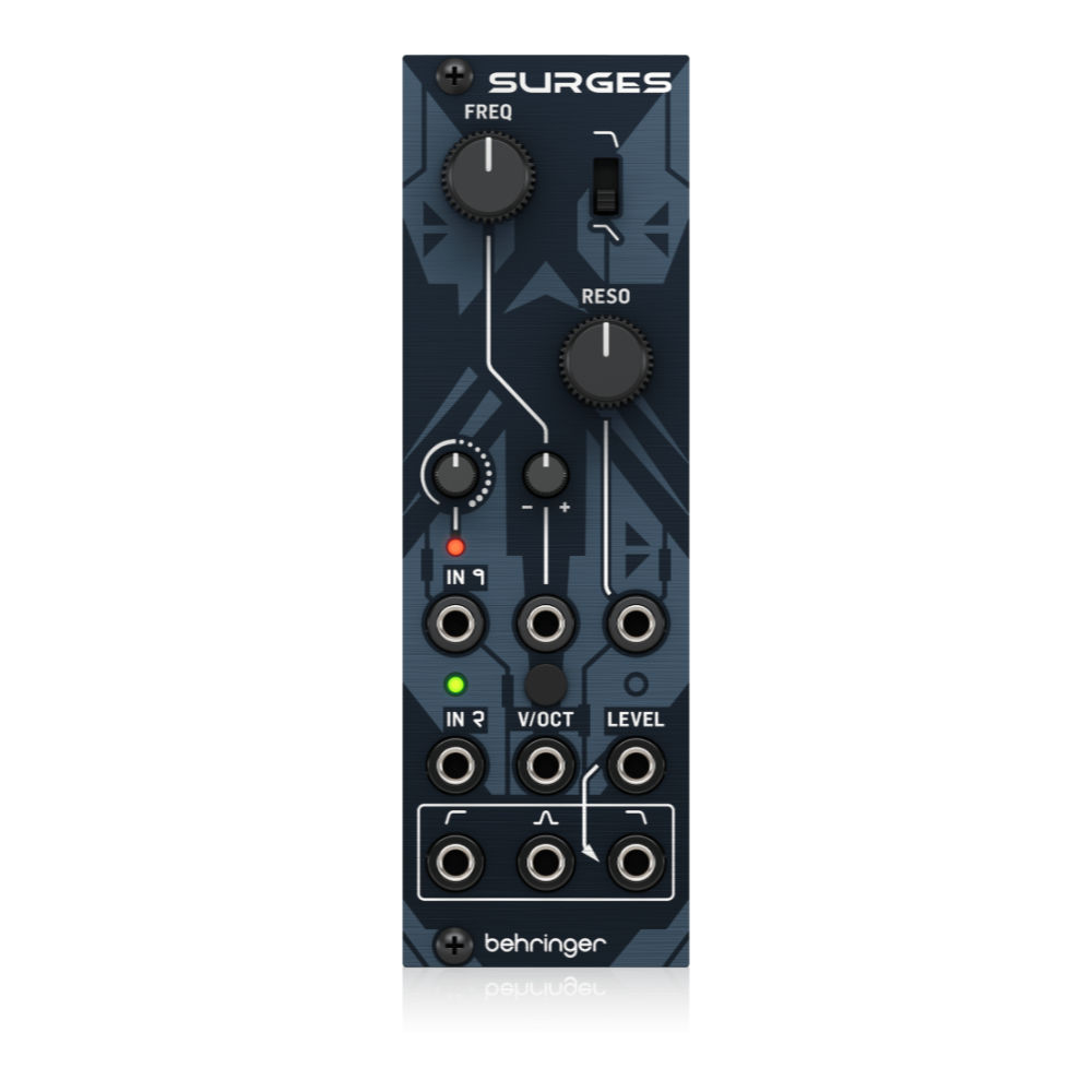 ベリンガー ユーロラックモジュール リキッド BEHRINGER SURGES ユーロラック用マルチモードフィルターモジュール