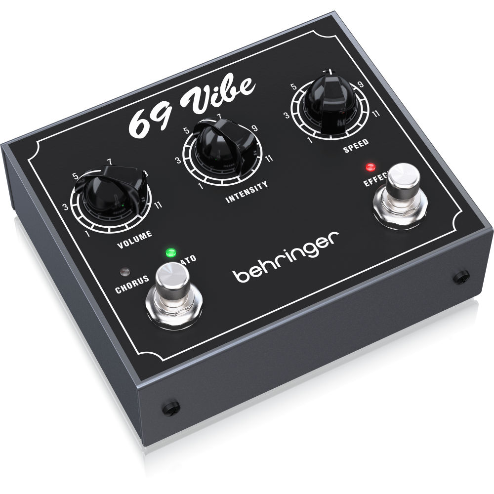 エフェクター BEHRINGER 69 VIBE ビブラート コーラス ギターエフェクター ベリンガー 左アングル