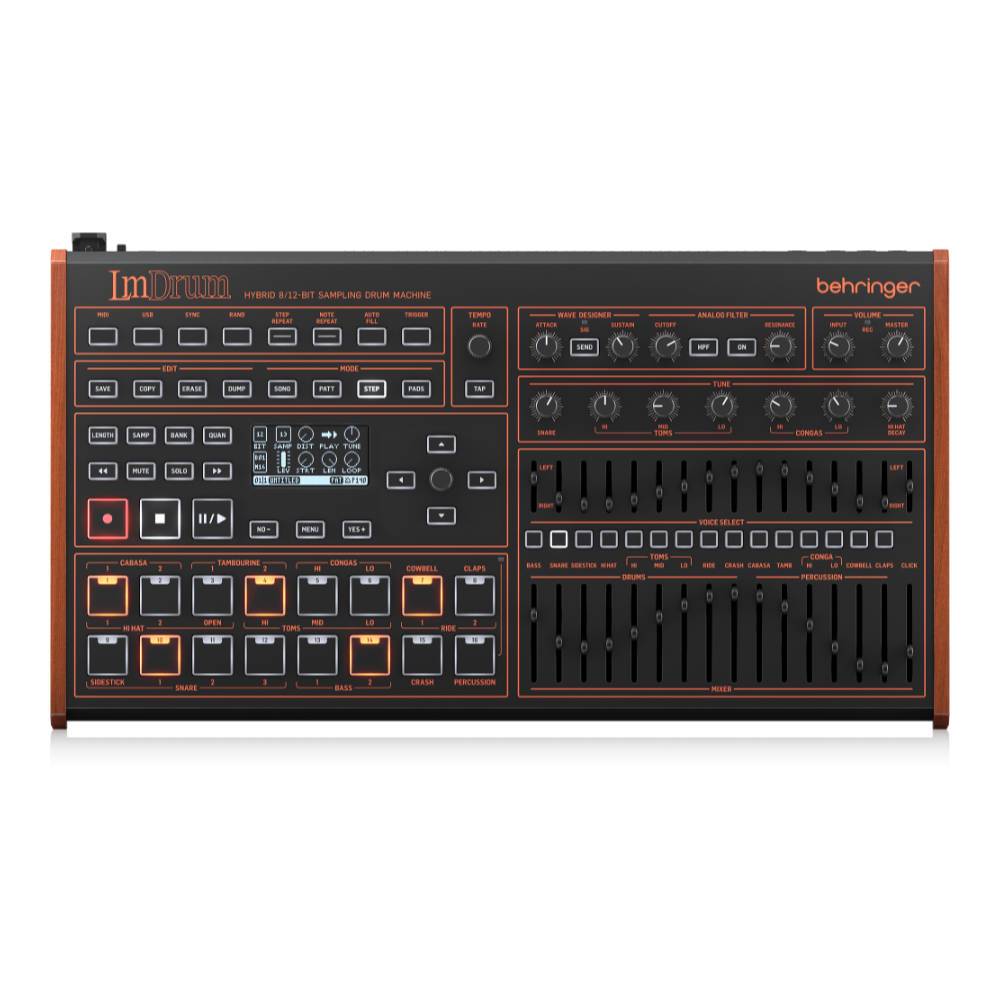 ベリンガー リズムマシン ドラムマシン BEHRINGER LM DRUM ハイブリッドサンプリングドラムマシン