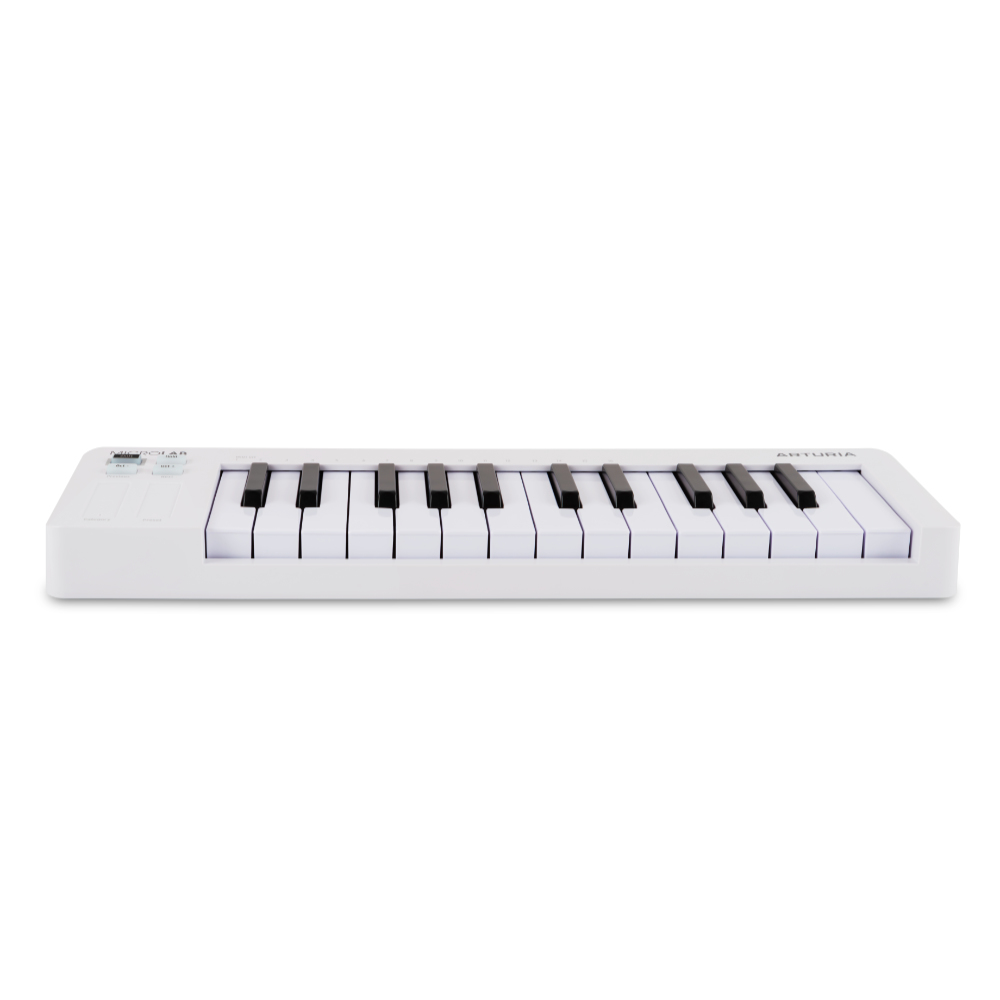 ARTURIA アートリア MICROLAB MK3 WH MIDIキーボード フロント画像