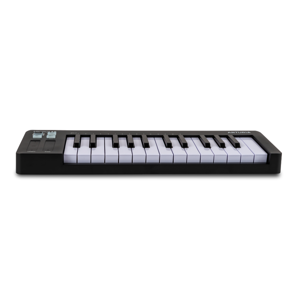 ARTURIA アートリア MICROLAB MK3 BK MIDIキーボード フロント画像