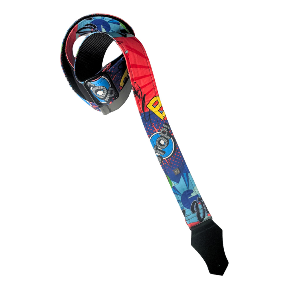 Get’m Get’m ゲットムゲットム Good Vibes Guitar Strap Pop Art ギターストラップ