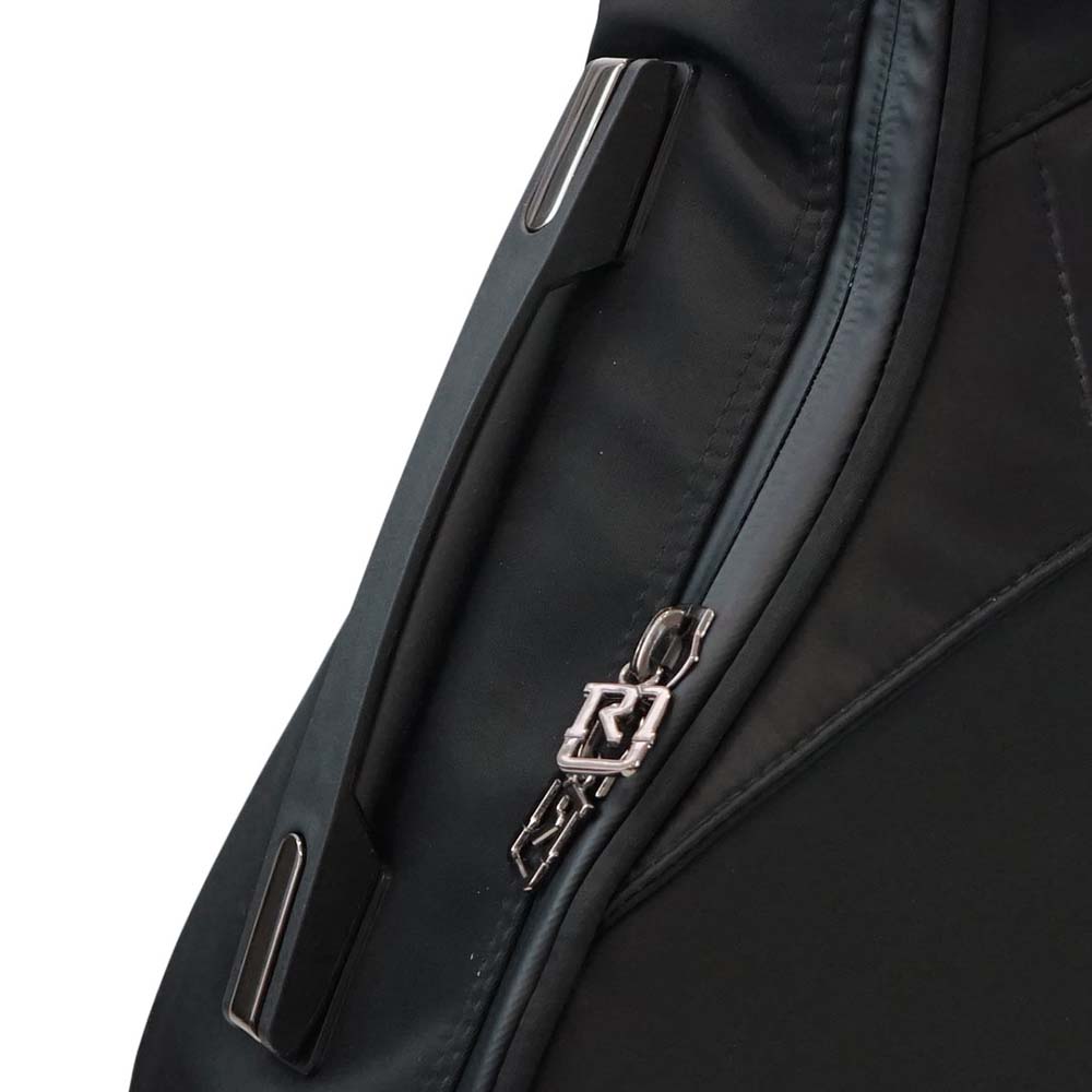 【訳あり】 REAL MISSION Venus D Black 防水 アコースティックギターケース アウトレット 取手部画像