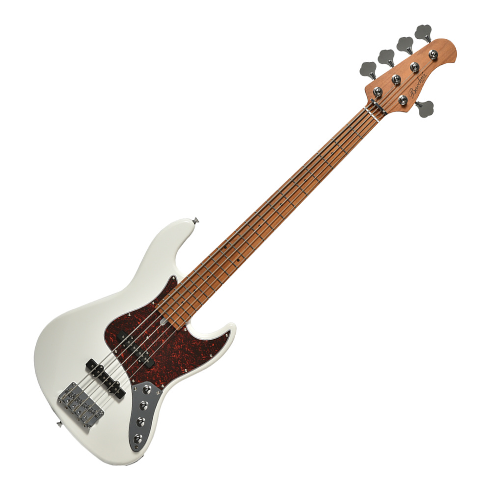 BACCHUS バッカス Universe Series WJB5-1DX-AC RSM/M WH 5弦ベース エレキベース