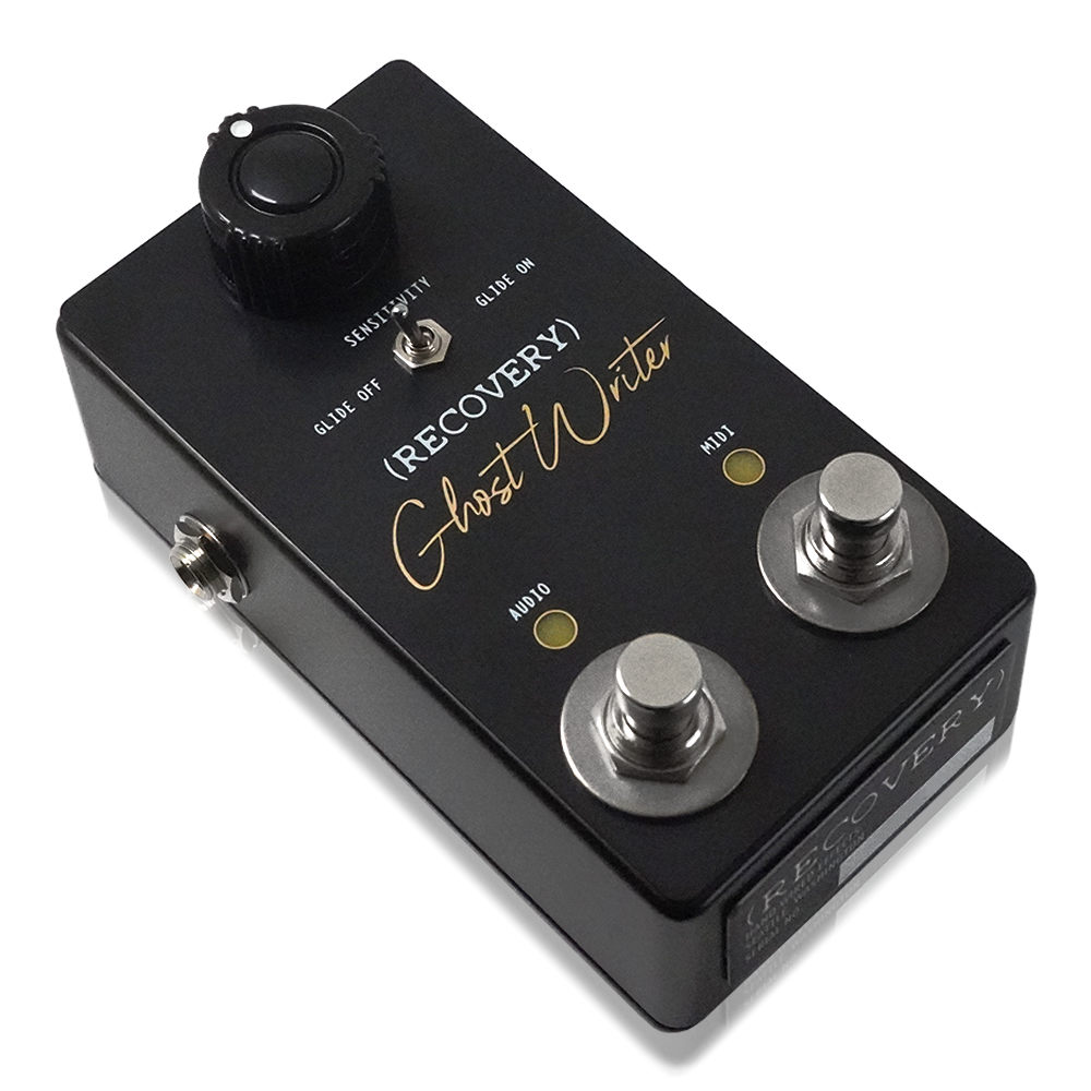 Recovery Effects リカバリーエフェクツ GHOST WRITER ゴーストライター ギターエフェクター 斜めアングル画像