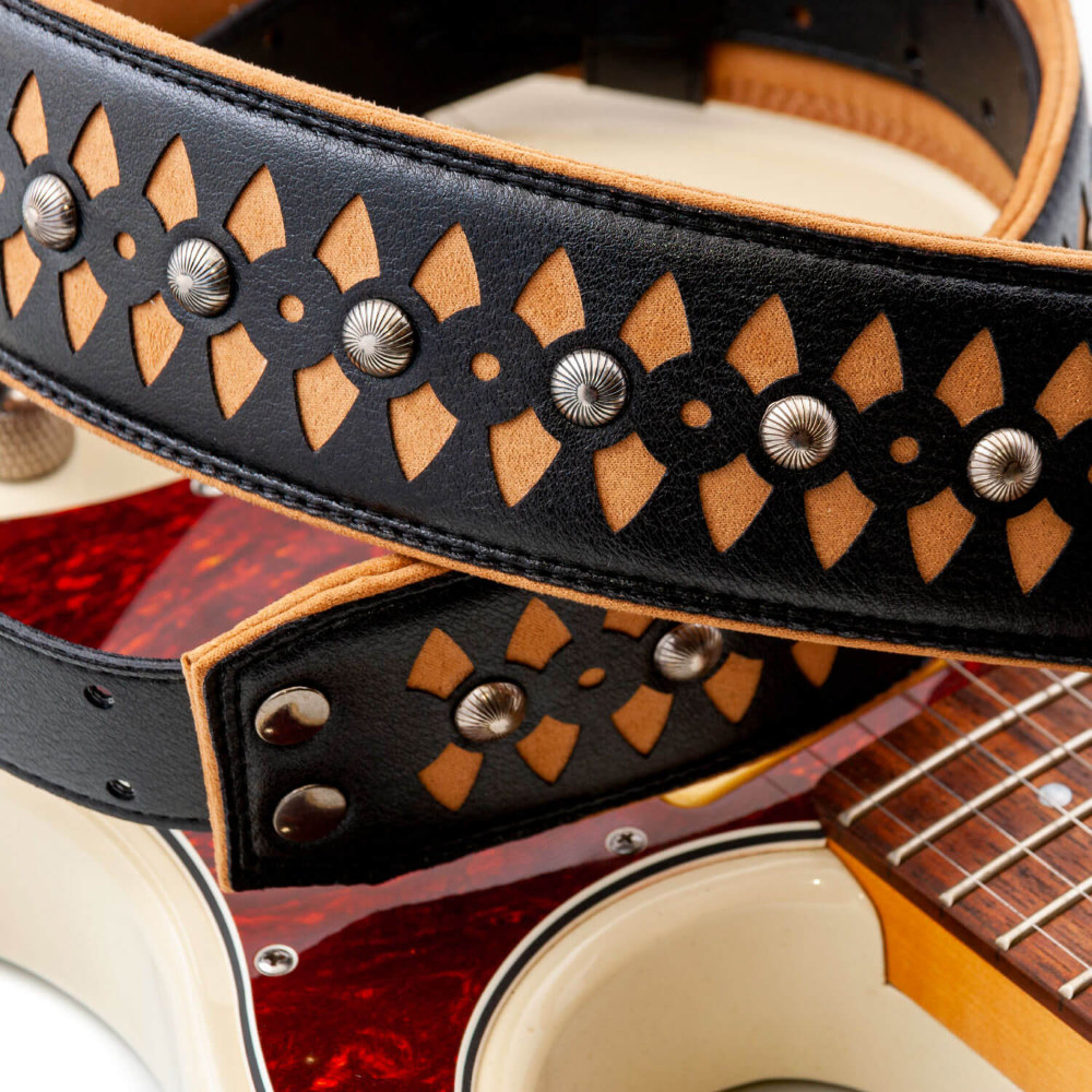 Righton! STRAPS ライトオンストラップ ARMOUR Beige ギターストラップ デザイン