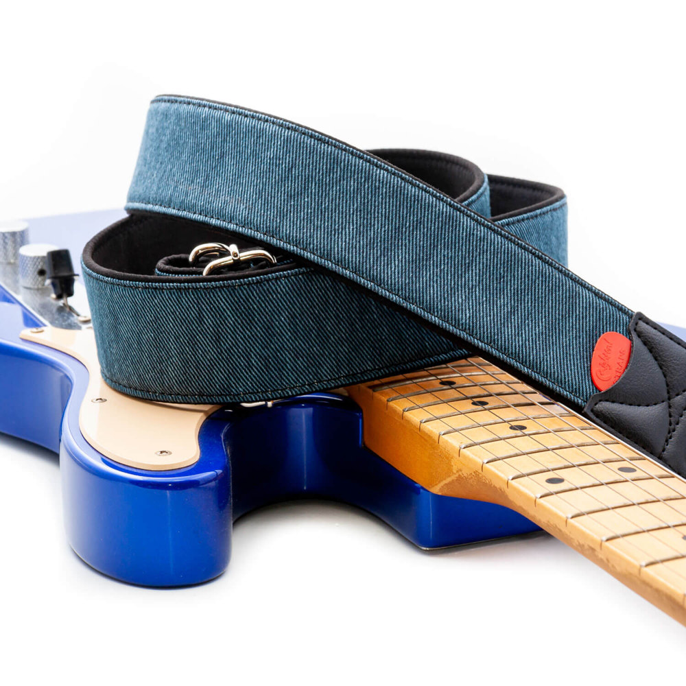 Righton! STRAPS ライトオンストラップ DENIM-50 Blue ギターストラップ イメージ
