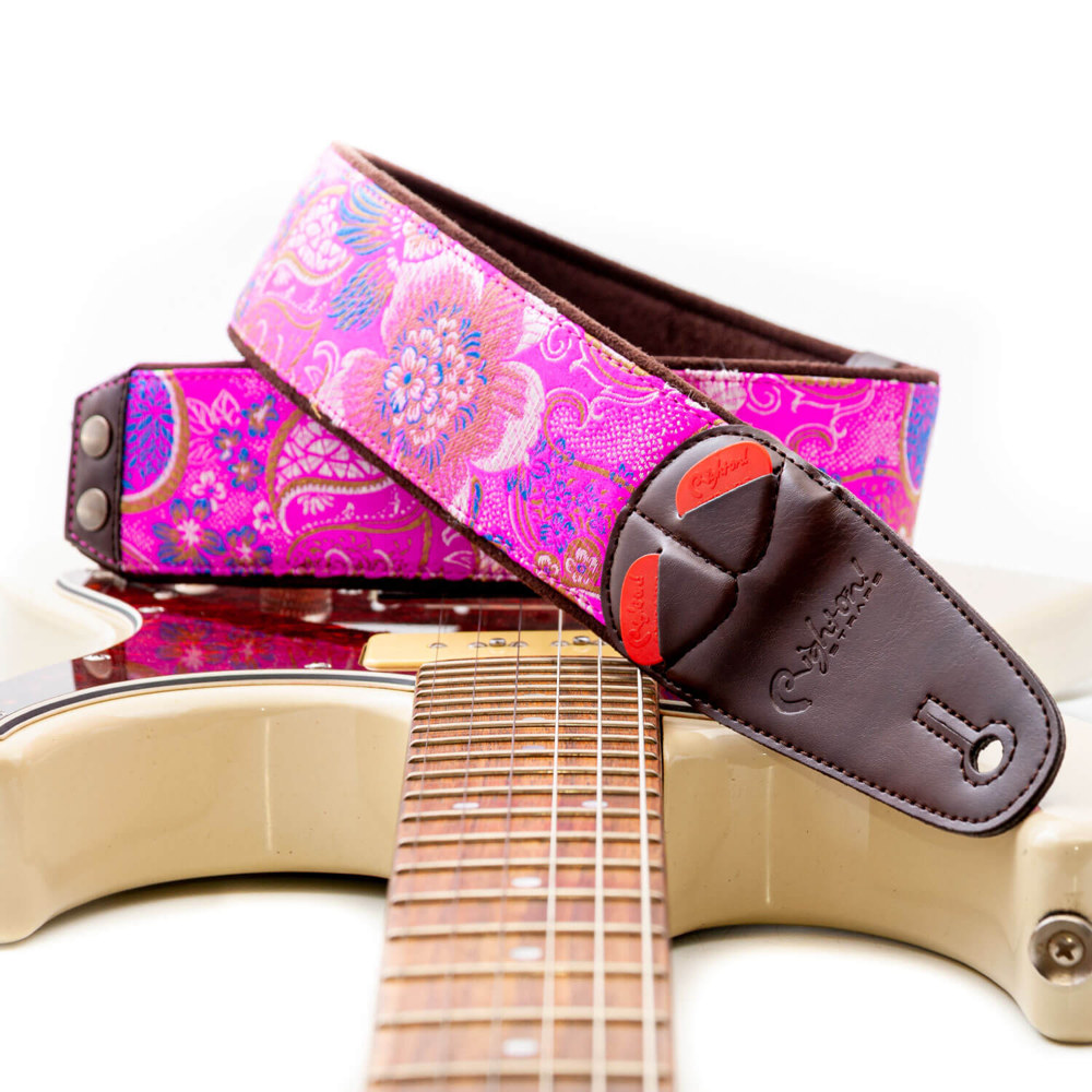 Righton! STRAPS ライトオンストラップ HOKKAIDO Pink ギターストラップ イメージ