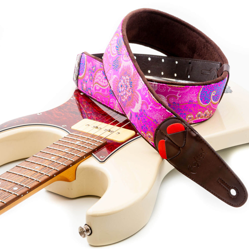 Righton! STRAPS ライトオンストラップ HOKKAIDO Pink ギターストラップ イメージ