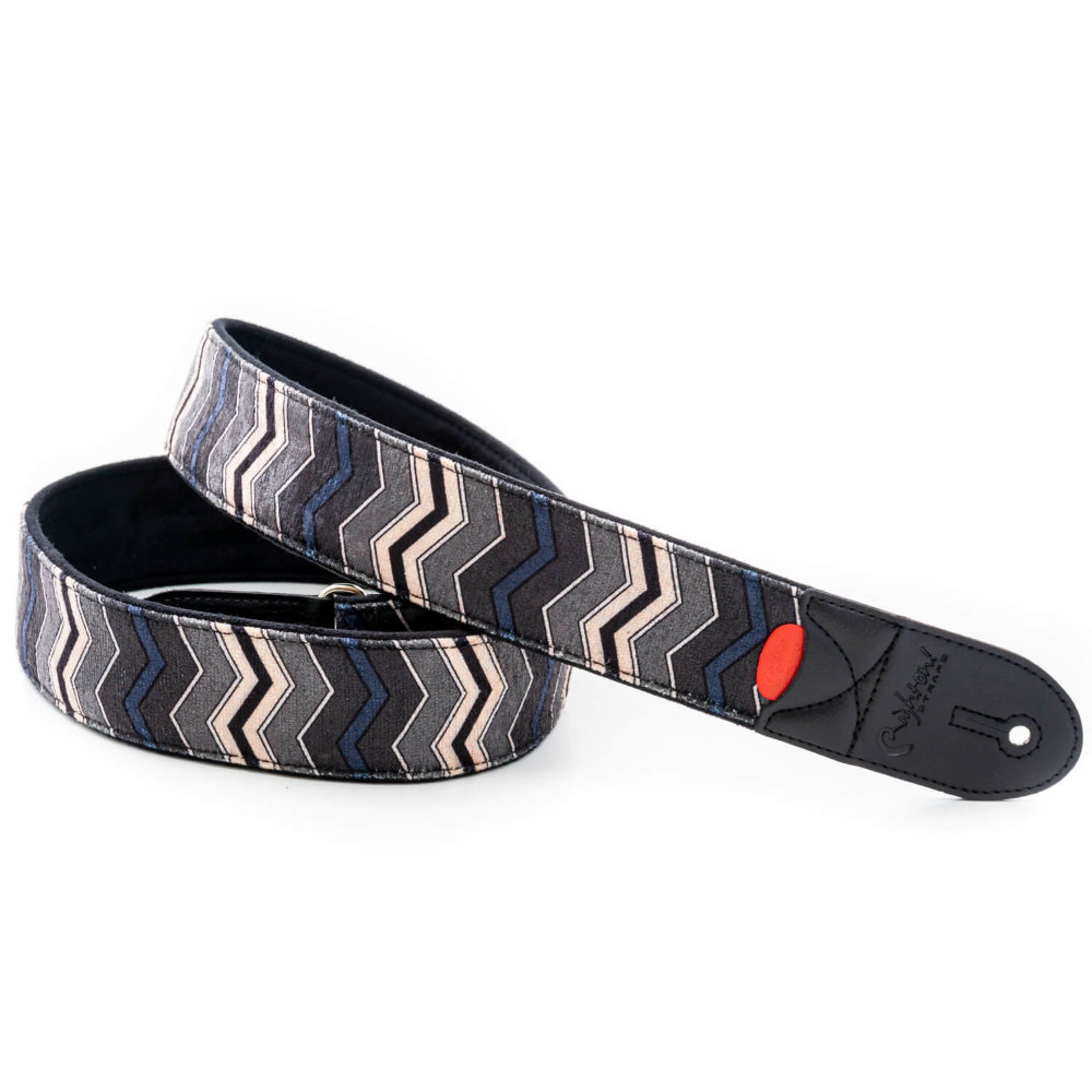 Righton! STRAPS ライトオンストラップ ZIGGY Black ギターストラップ