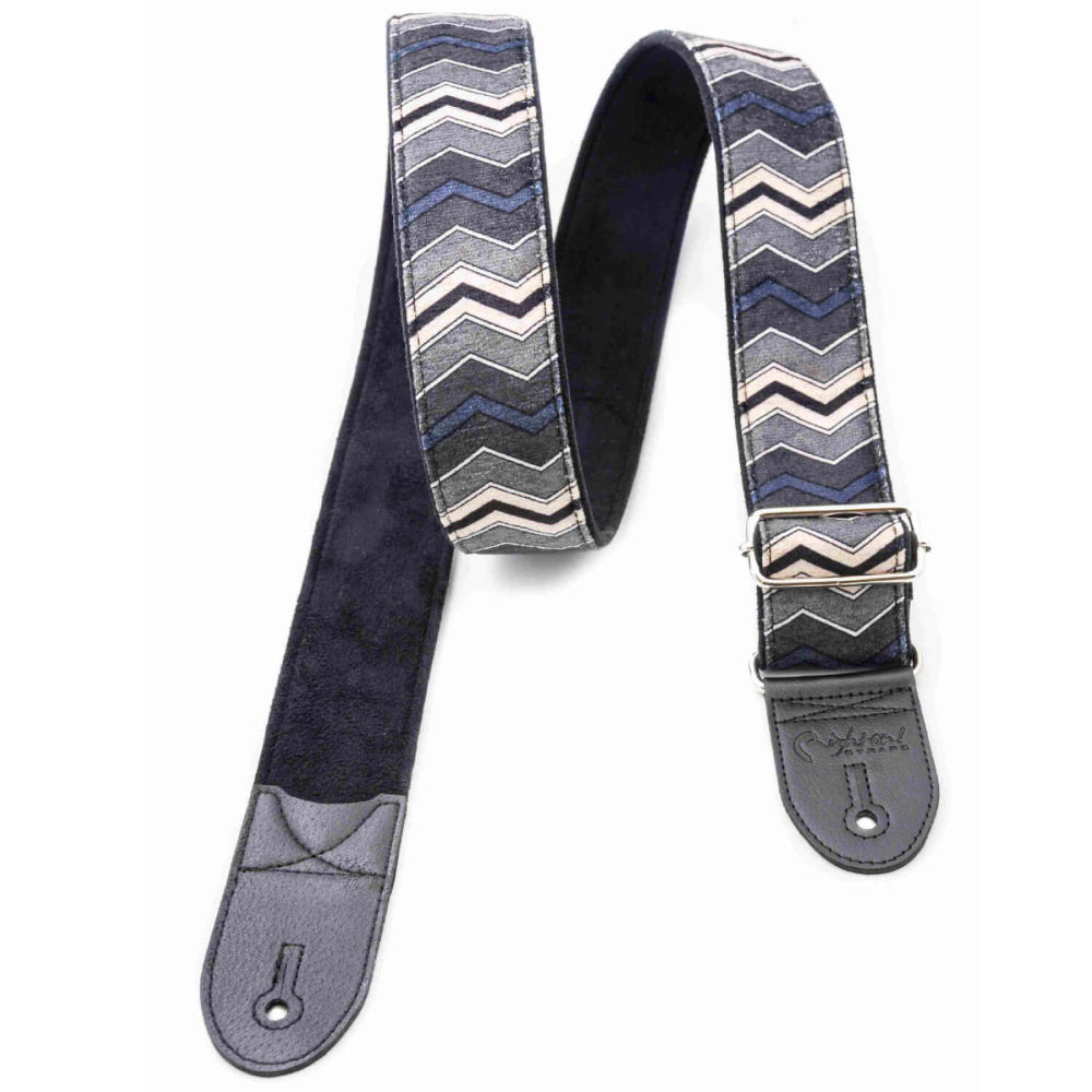 Righton! STRAPS ライトオンストラップ ZIGGY Black ギターストラップ サブ画像2