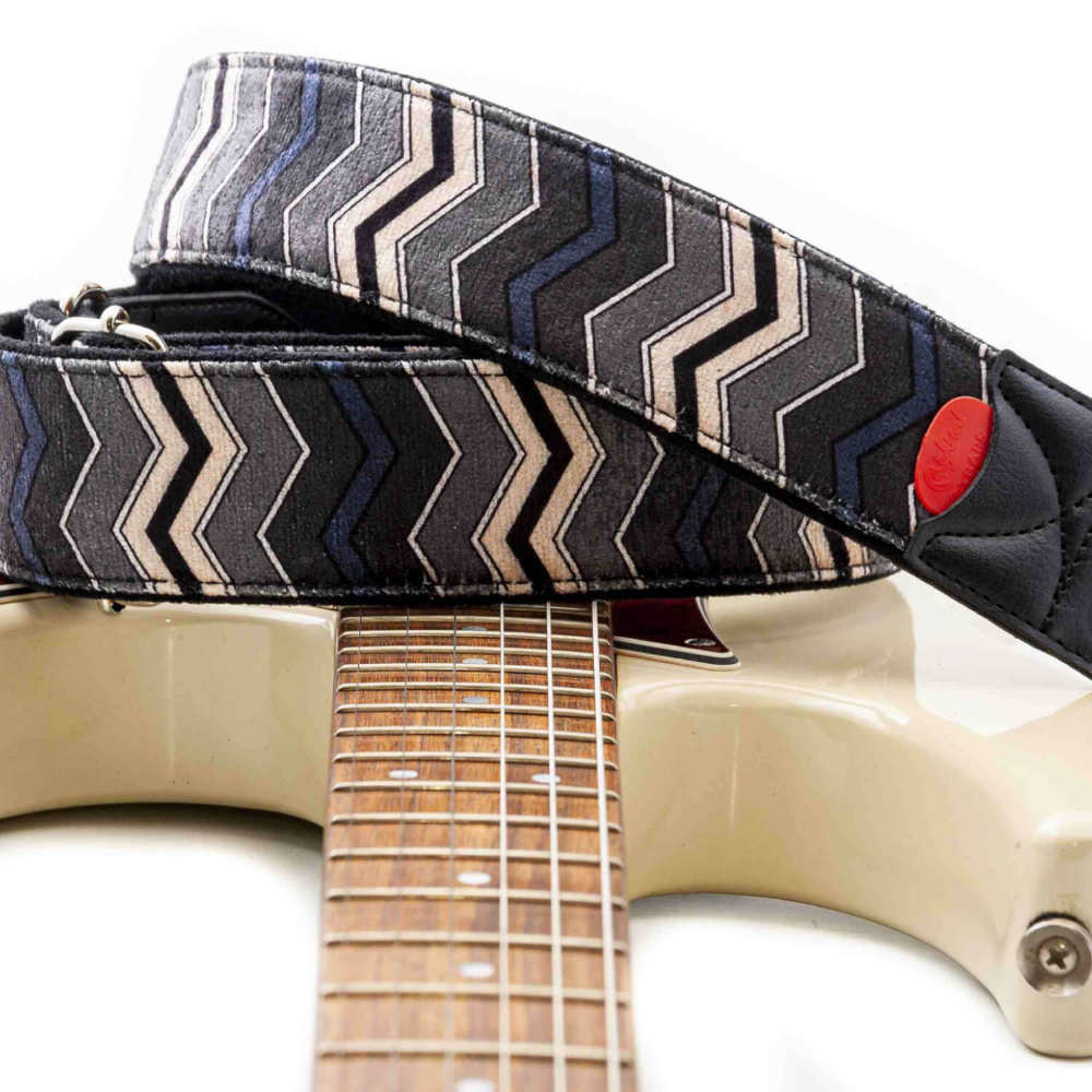Righton! STRAPS ライトオンストラップ ZIGGY Black ギターストラップ サブ画像3