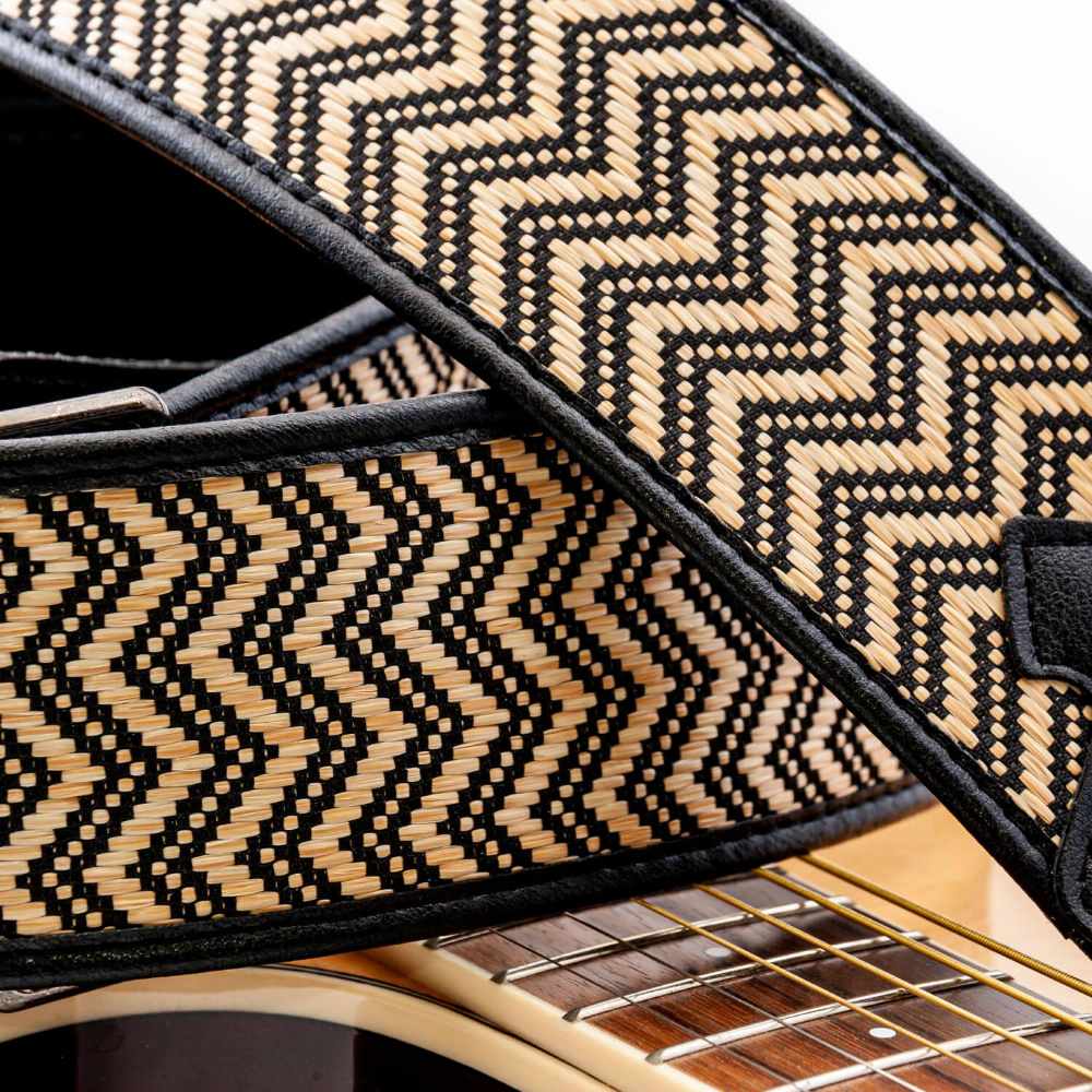 Righton! STRAPS ライトオンストラップ VICTORIA Black ギターストラップ サブ画像5