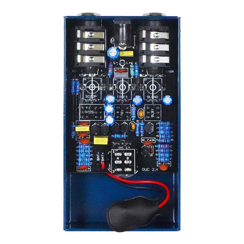 Fredric Effects フレドリックエフェクツ Deeply Unpleasant Companion MkII ファズ ベースエフェクター ギターエフェクター 内部画像