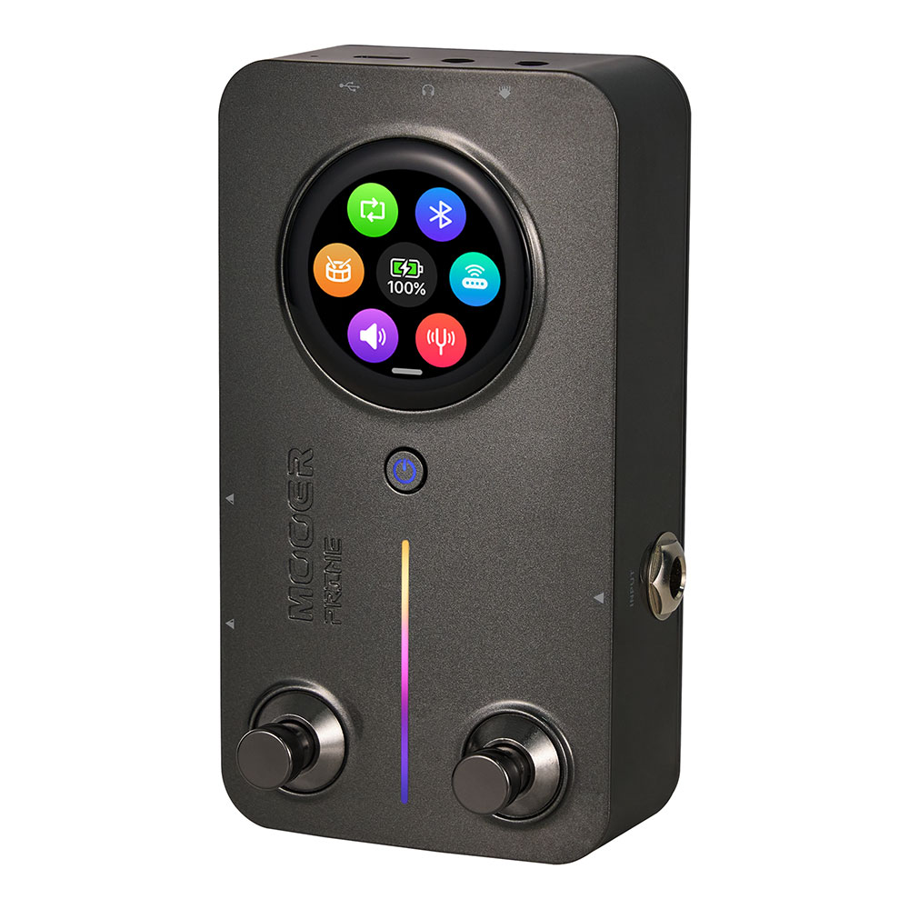 Mooer ムーアー Prime M2 Space Gray マルチエフェクター ギターエフェクター 全体
