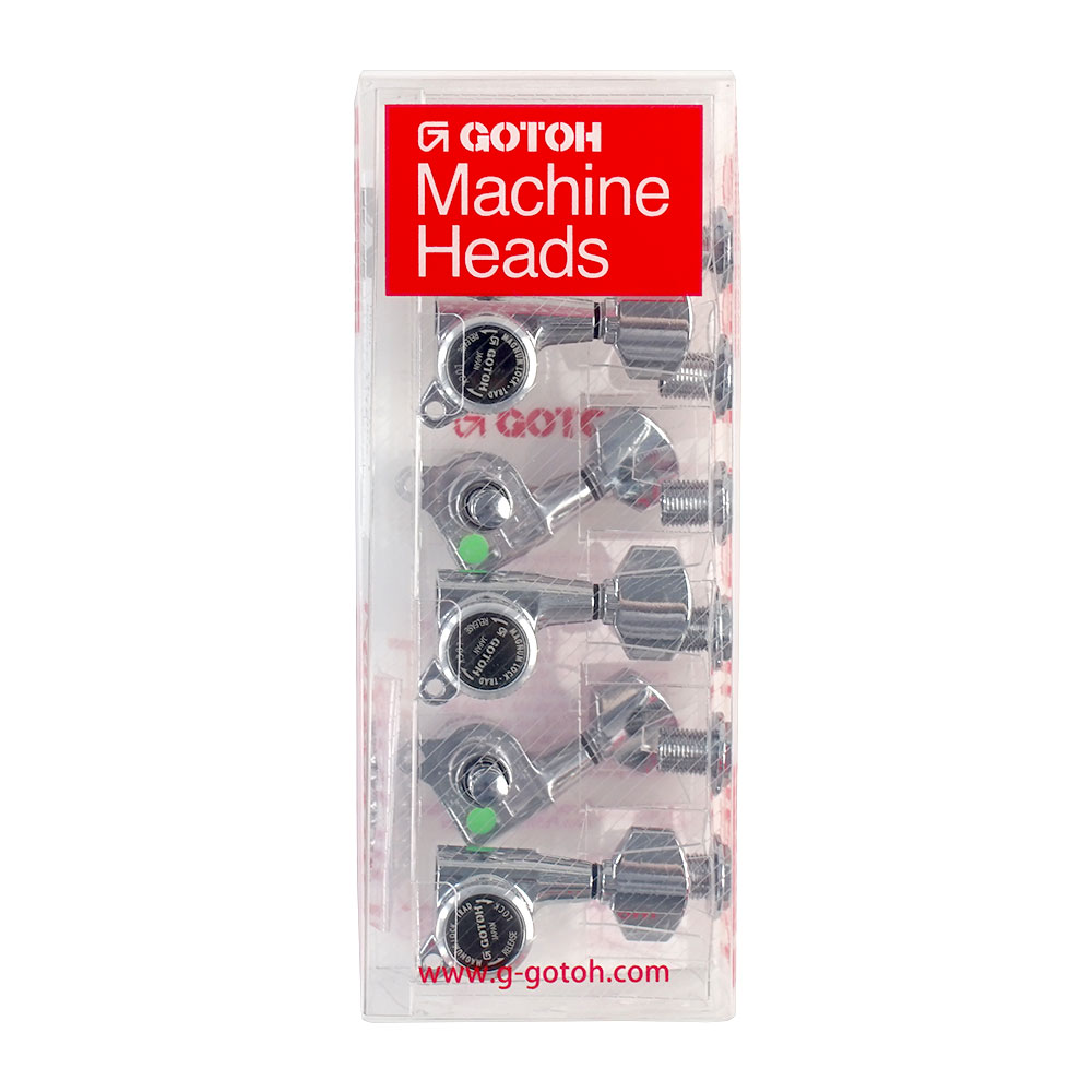 ゴトー GOTOH SG381-MG-T-07-L6-Chrome ギター用ペグ