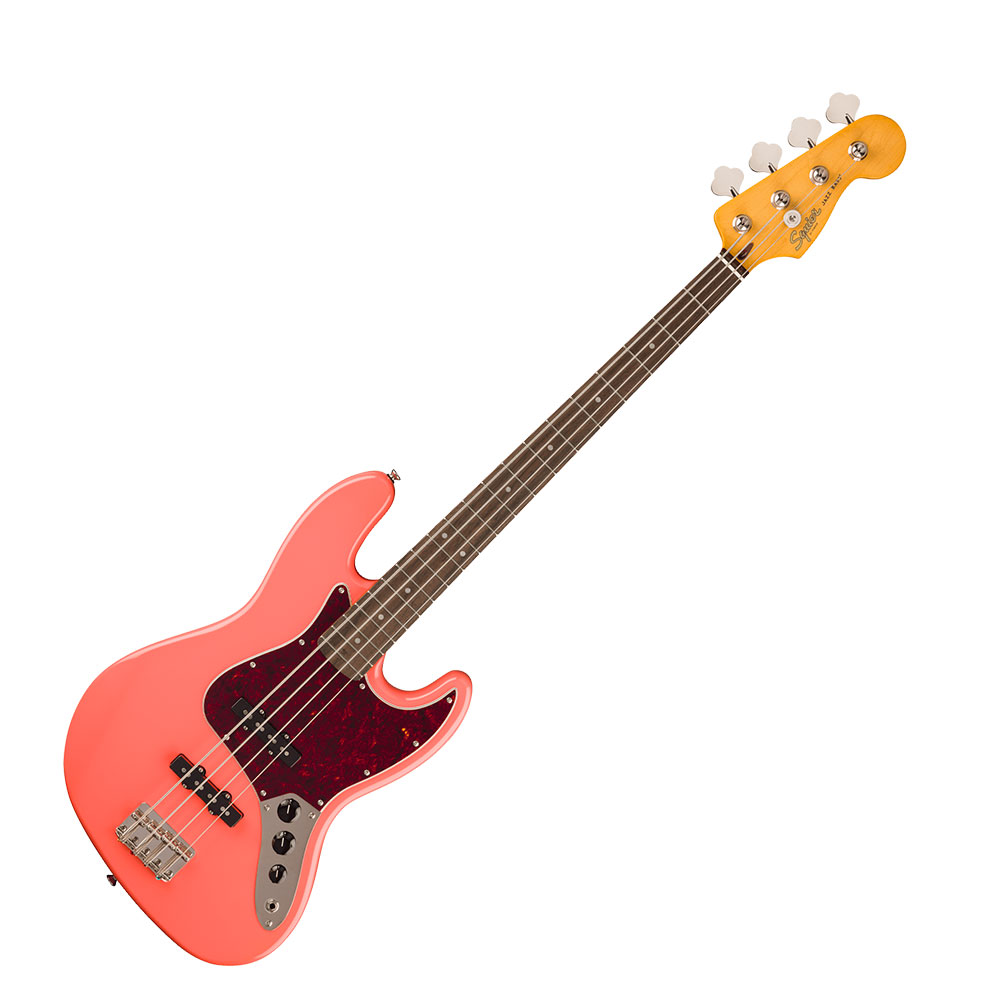 Squier スクワイア スクワイヤー Classic Vibe ’60s Jazz Bass LRL Tahitian Coral エレキベース
