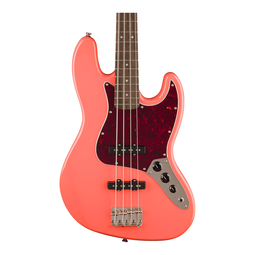 Squier スクワイア スクワイヤー Classic Vibe ’60s Jazz Bass LRL Tahitian Coral エレキベース ボディ