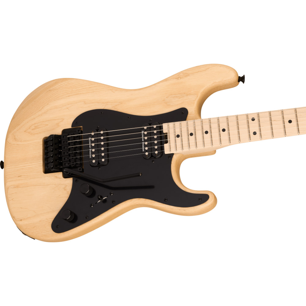 Charvel シャーベル Pro-Mod So-Cal Style 1 HH FR M Natural Ash エレキギター ボディ斜めあアングル画像
