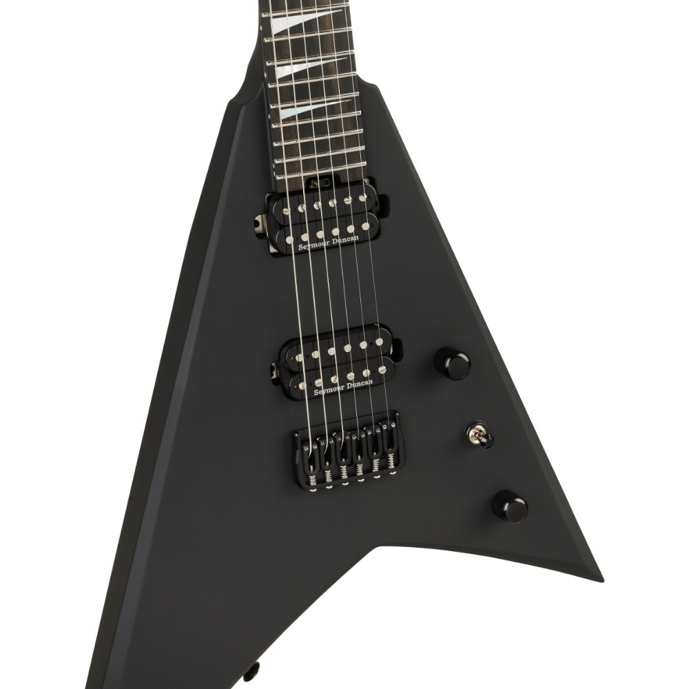 Jackson ジャクソン American Series Rhoads RR24 HT SATIN BLACK エレキギター ボディ画像