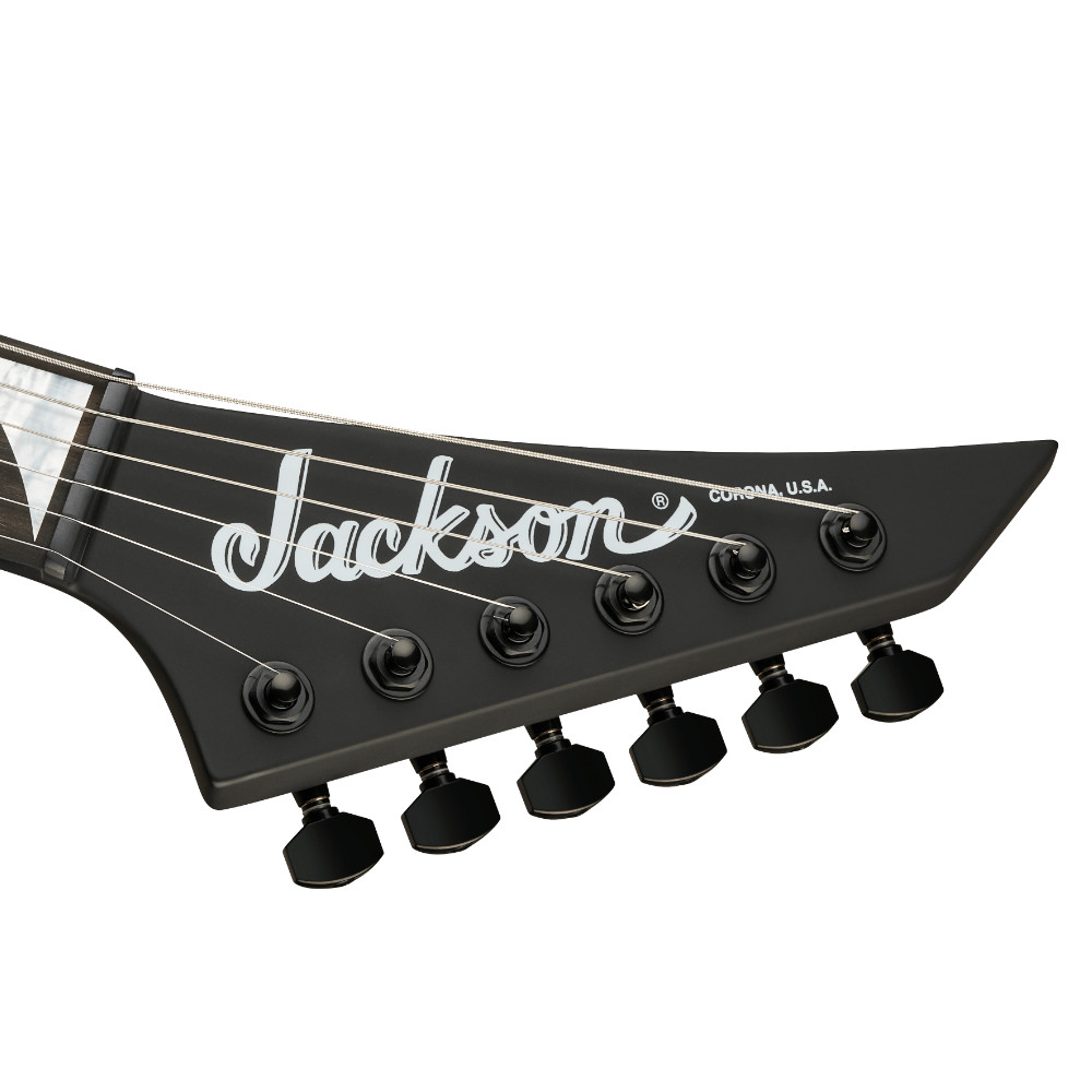 Jackson ジャクソン American Series Rhoads RR24 HT SATIN BLACK エレキギター ヘッド画像