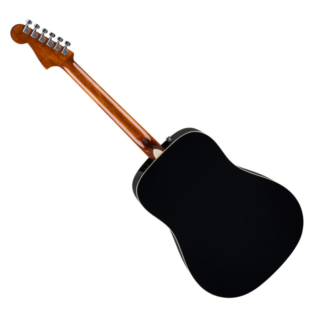 Fender フェンダー California Standard Redondo Black アコースティックギター バック画像