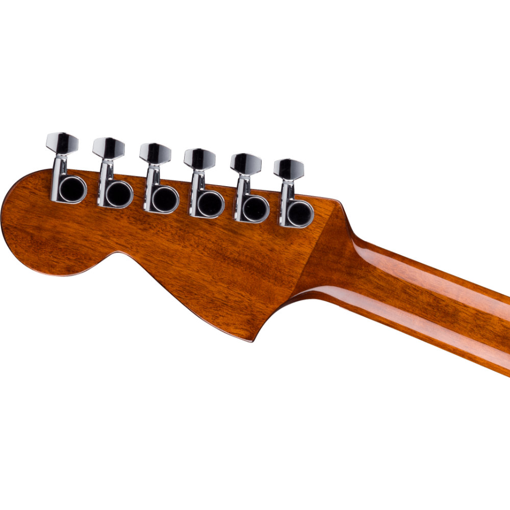 Fender フェンダー California Standard Monterey E Natural Sapele エレクトリックアコースティックギター ヘッドバック画像