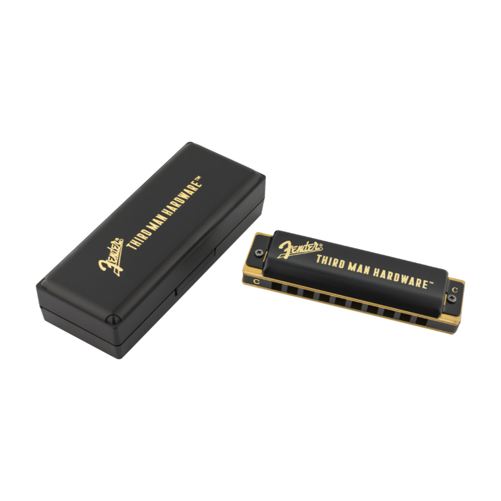 Fender フェンダー Fender x Third Man Hardware Harmonica Black C調 10穴ダイアトニックハーモニカ ブルースハープ サブ画像2