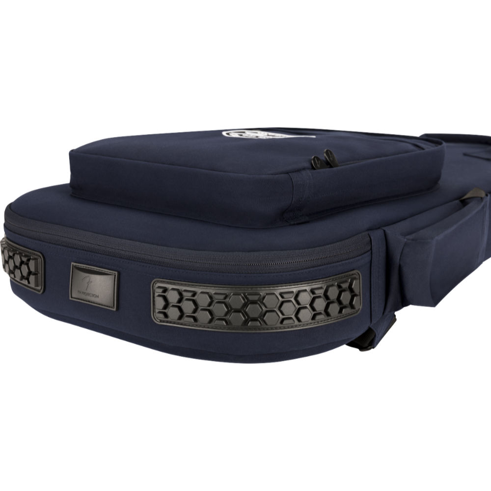 Fender フェンダー Troubadour Electric Guitar Gig Bag Navy エレキギター用ギグバッグ ネイビー 底面