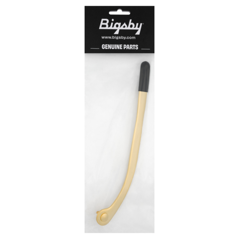 BIGSBY ビグスビー Handle Only Flat with Stud 9.5インチ Gold トレモロアーム パッケージ画像