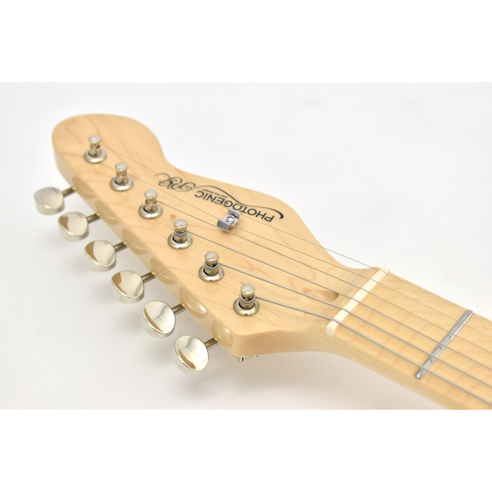 エレキギター PHOTOGENIC TLT-200 OWH シンラインタイプ TL ホワイト ヘッド画像