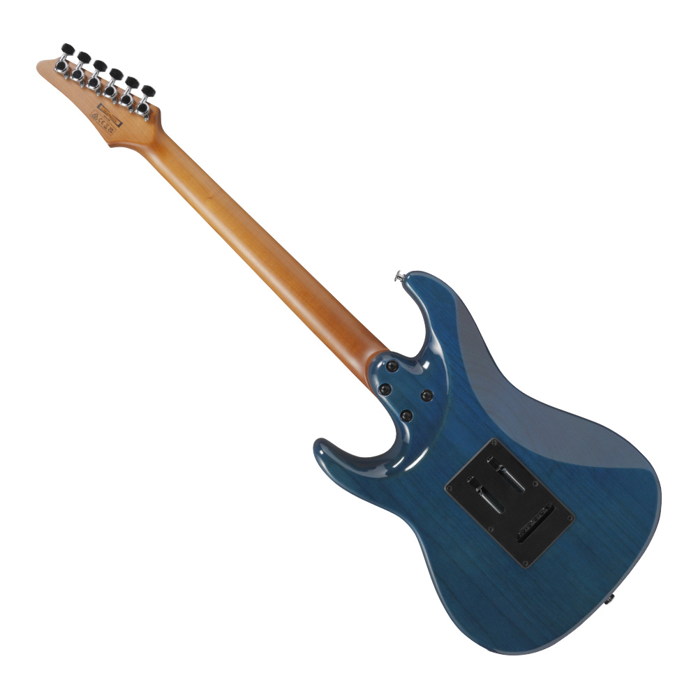 IBANEZ アイバニーズ AZ22S1F-TXB Transparent Turquoise Burst エレキギター バック画像