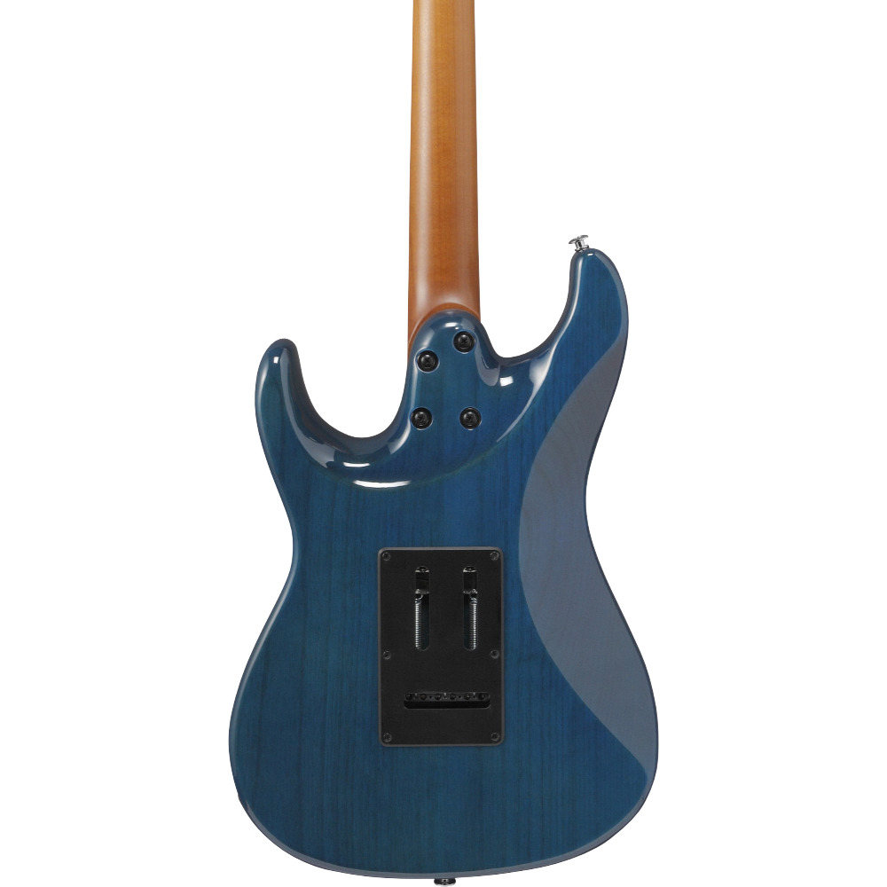 IBANEZ アイバニーズ AZ22S1F-TXB Transparent Turquoise Burst エレキギター ボディバック画像