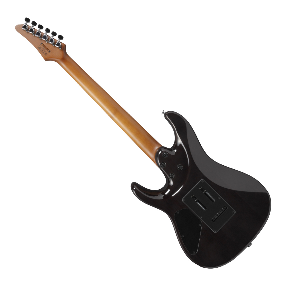 IBANEZ アイバニーズ AZ24S1F-TKS Transparent Black Sunburst エレキギター バック画像