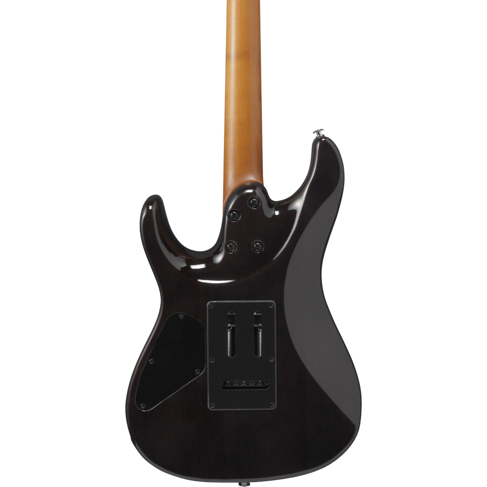 IBANEZ アイバニーズ AZ24S1F-TKS Transparent Black Sunburst エレキギター ボディバック画像