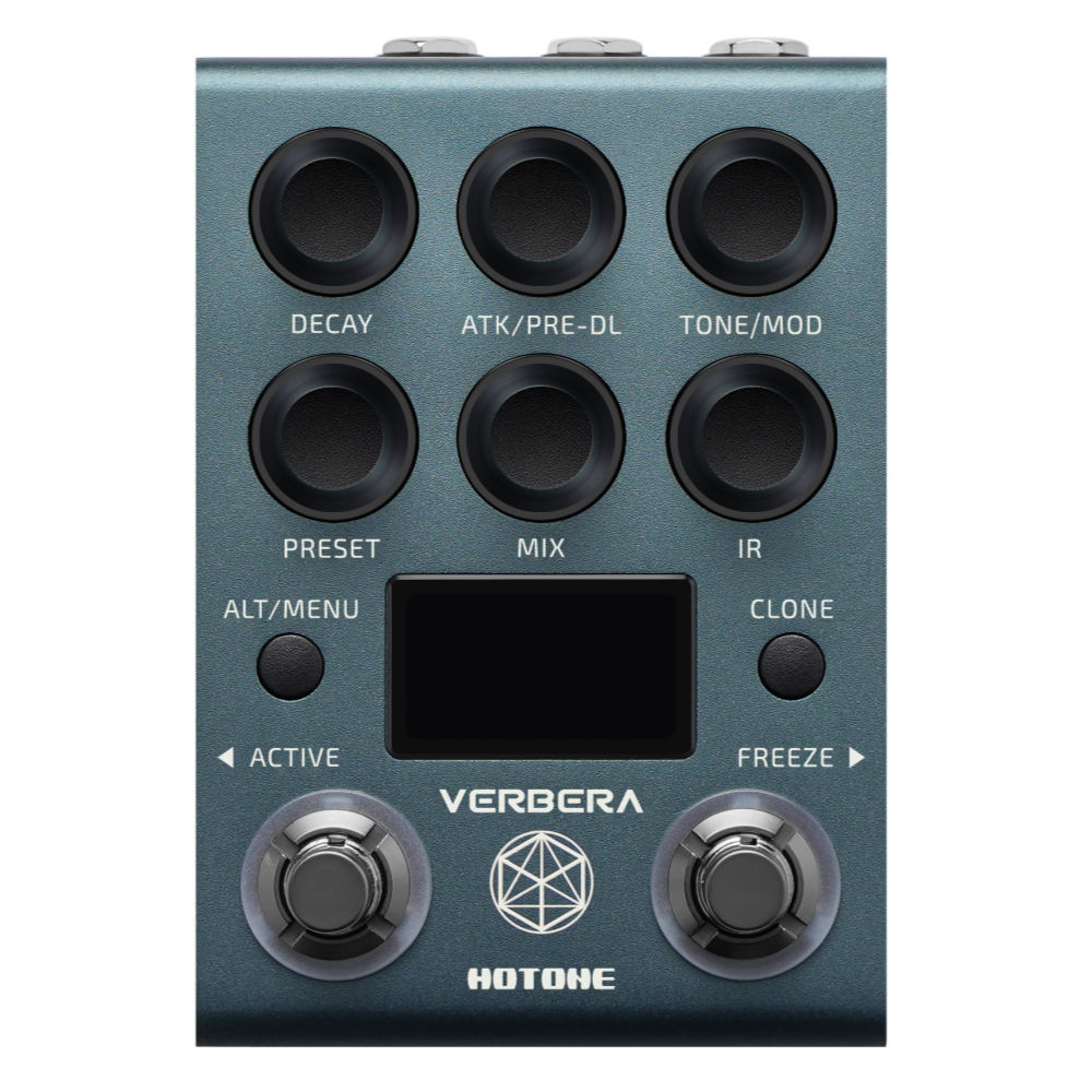 HOTONE ホットトーン VERBERA リバーブ ギターエフェクター 正面