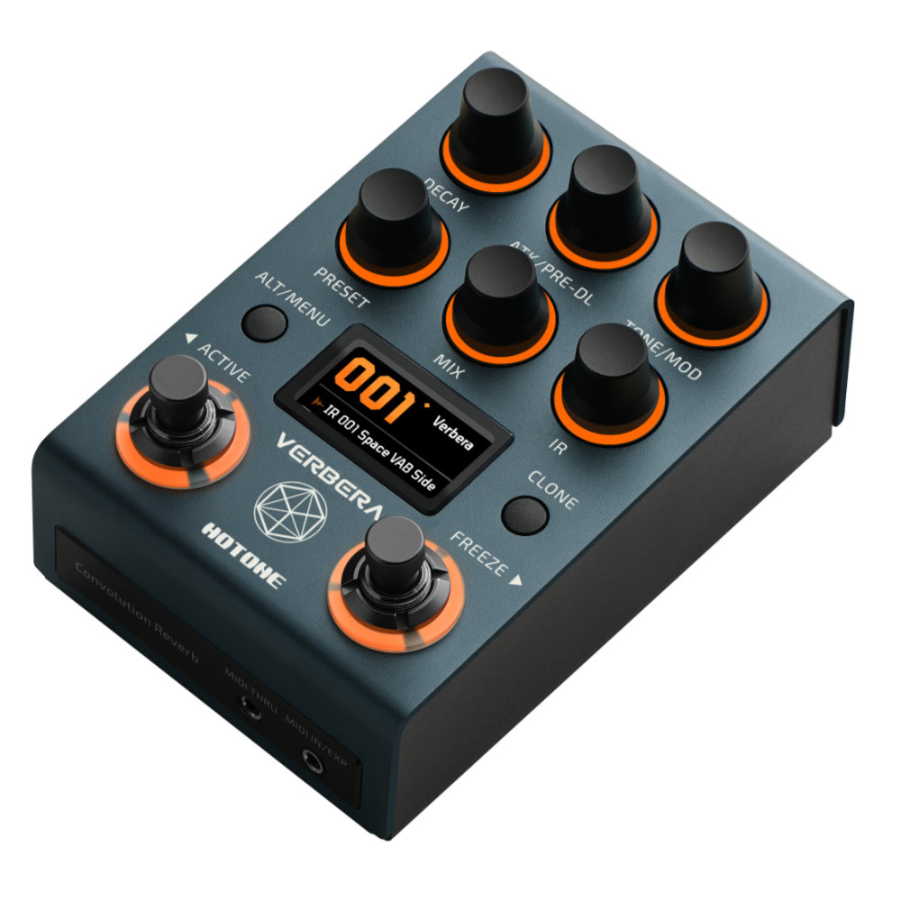 HOTONE ホットトーン VERBERA リバーブ ギターエフェクター 右サイド