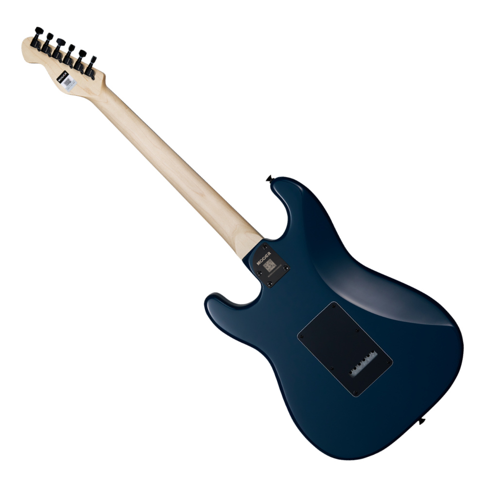 Mooer ムーアー MSC31 Pro Blue Burst エレキギター バック画像