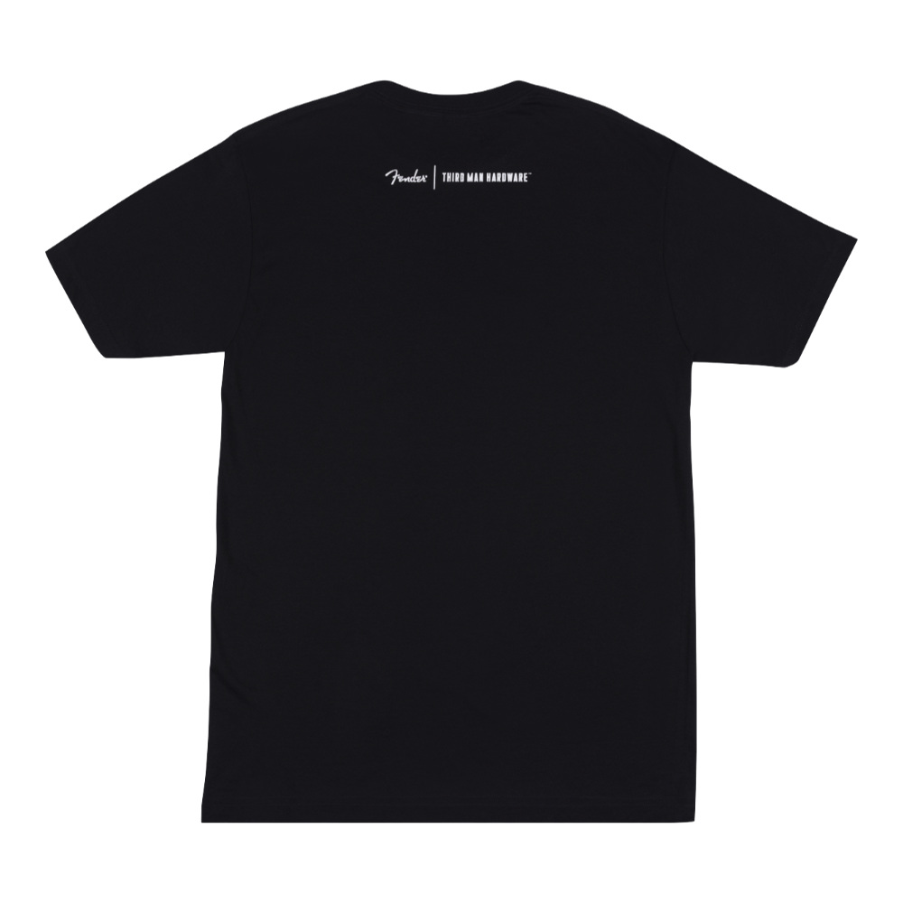 Fender フェンダー Fender x Third Man Hardware Tee Black Sサイズ Tシャツ 裏面