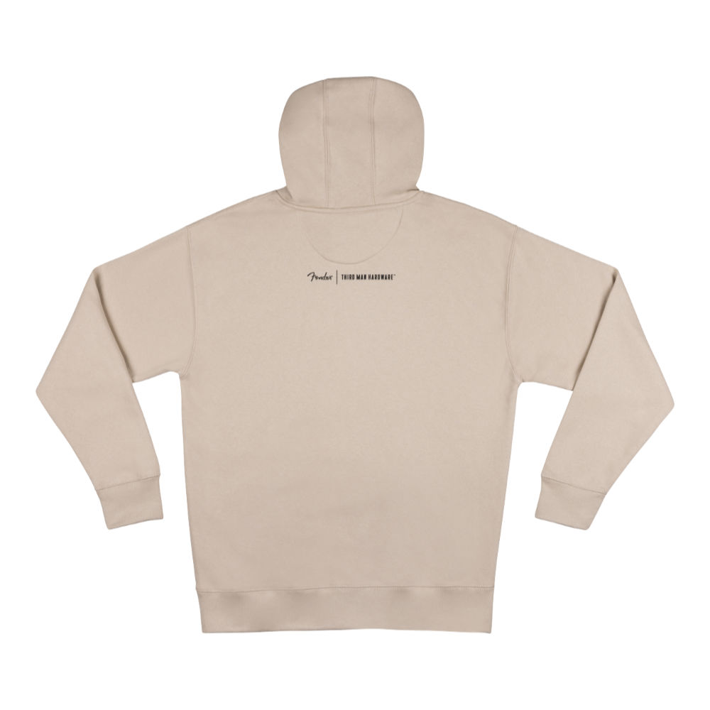 Fender フェンダー Fender x Third Man Hardware Hoodie Sugar XLサイズ パーカー フーディ バック